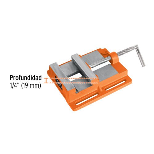 102936 - Prensa morsa plana, apertura 6" (150 mm), Truper