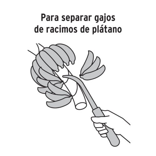 102941 - Cuchillo bananero 5", Truper