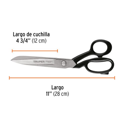 102945 - Tijera 11" industrial para sastre, TRUPER