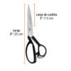 102949 - Tijera 8" para sastre, TRUPER