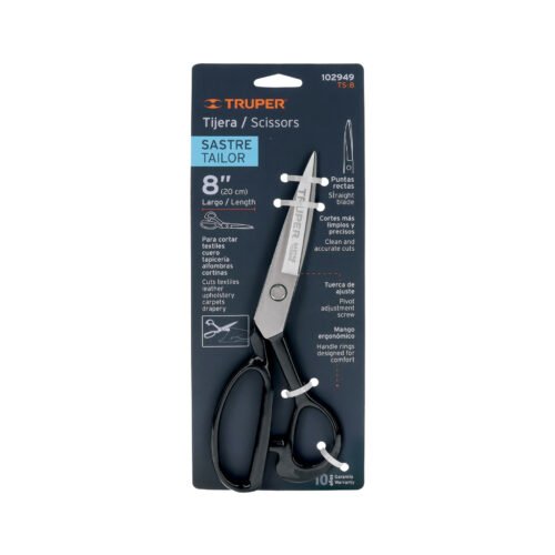 102949 - Tijera 8" para sastre, TRUPER