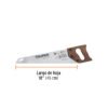 102950 - Serrucho Rapid 18", 7 DPP, mango de madera, Truper