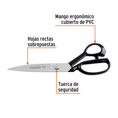 102955 - Tijera 10" para sastre, TRUPER