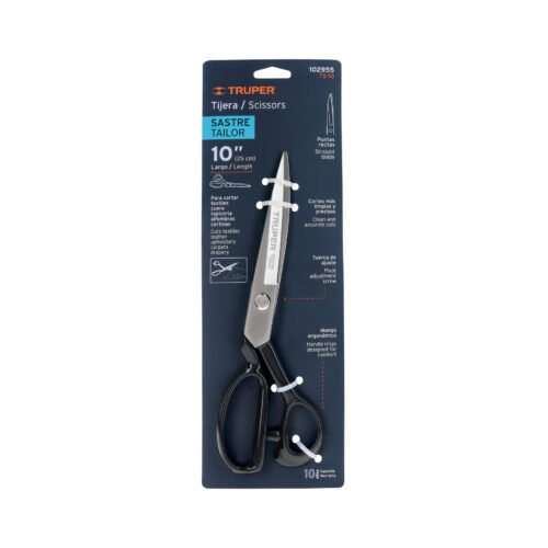 102955 - Tijera 10" para sastre, TRUPER