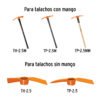 102961 - Mango madera para talachos TP-2.5M y TH-2.5M, de 36", Truper