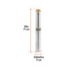 102975 - Bomba sumergible tipo bala, 1HP, uso agrícola, 220V, TRUPER