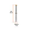 102976.2 102976 - Bomba sumergible tipo bala, 1-1/2HP, agrícola, 220V, TRUPER