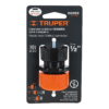 102989 - Conector 1/2" hembra de ABS con tuerca de ajuste manual