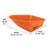 102994 - Concha metálica para carretilla CAT- 60X, TRUPER EXPERT