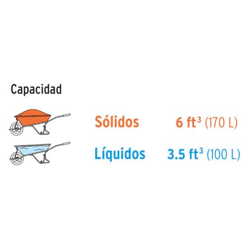 102994 - Concha metálica para carretilla CAT- 60X, TRUPER EXPERT