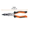 103013 - Pinza multiuso 8" punta larga, comfort grip, Truper expert