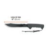 103015 - Machete doble filo 10", cacha inyectada, con funda, TRUPER