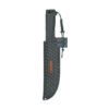 103015 - Machete doble filo 10", cacha inyectada, con funda, TRUPER