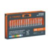 103032.3 103032 - Kit de puntas diamantadas p/hta. rotativa, 20 pzs, TRUPER
