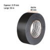 103063 - Cinta negra para ducto 50m x 48mm, espesor 0.19mm, Truper