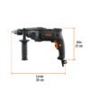 103068 - Taladro 1/2", 800W dos velocidades, TRUPER INDUSTRIAL