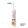103076 - Sellador acrílico de 280 ml, negro, Truper