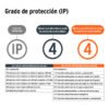 103088 - Linterna LED recargable c/luz de emergencia, 410 lm, Truper