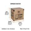 103088 - Linterna LED recargable c/luz de emergencia, 410 lm, Truper