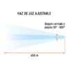 103100.3 103100 - Linterna LED recargable, de aluminio, 1,200 lm, TRUPER