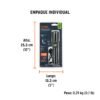 103100.6 103100 - Linterna LED recargable, de aluminio, 1,200 lm, TRUPER
