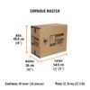 103100.8 103100 - Linterna LED recargable, de aluminio, 1,200 lm, TRUPER