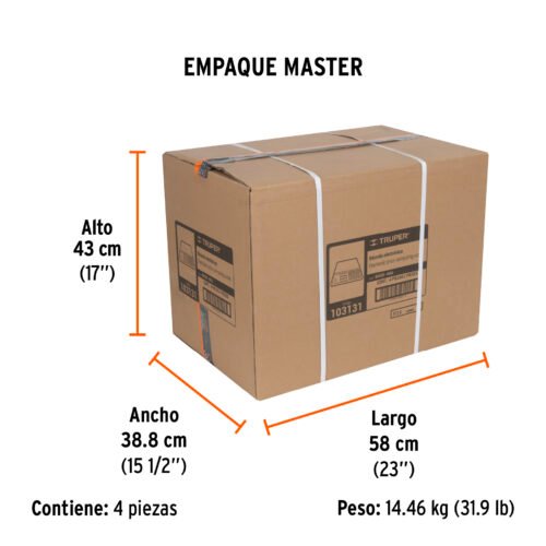 103131 - Báscula electrónica multifunciones 40 kg USB, Truper
