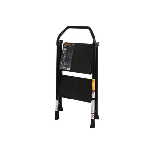 103142 - Escalera tubular, plegable, 2 peldaños, Truper