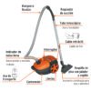 103190.1 103190 - Aspiradora canister 1.8 L (0.4 gal),1,200 W (1.6 Hp), TRUPER