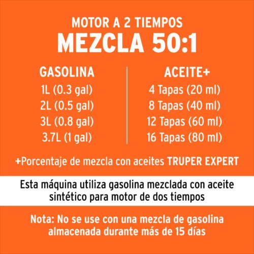 103204 - Ahoyadora / motoperforadora a gasolina 52cc, Truper