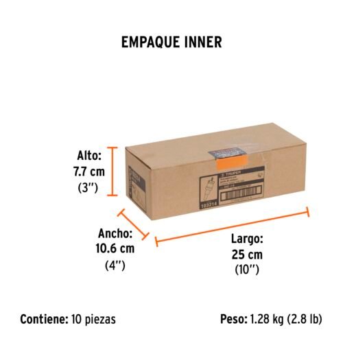 103214 - Brocasierra de carburo de tungsteno, 7/8", Truper