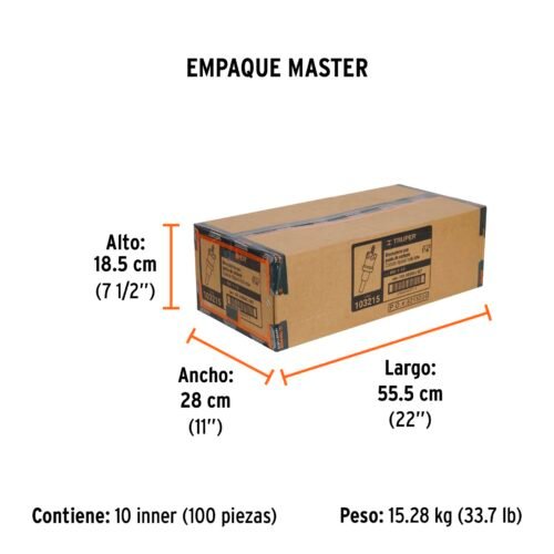 103215 - Brocasierra de carburo de tungsteno, 1-1/8", Truper