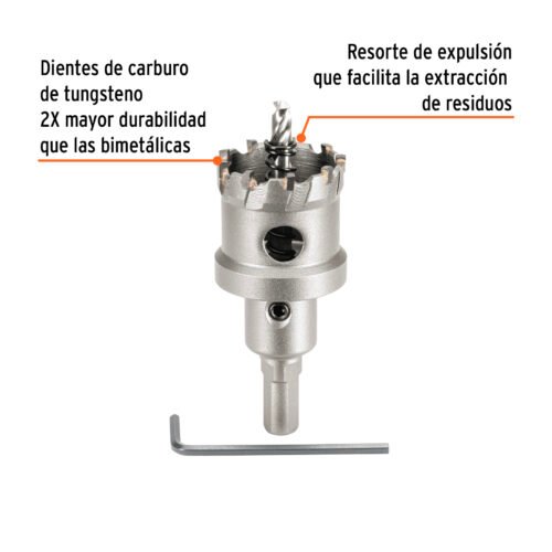 103216 - Brocasierra de carburo de tungsteno, 1-3/8", Truper