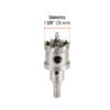 103216 - Brocasierra de carburo de tungsteno, 1-3/8", Truper