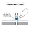 103231 - Fijador de roscas, removible, 10 ml, azul, TRUPER
