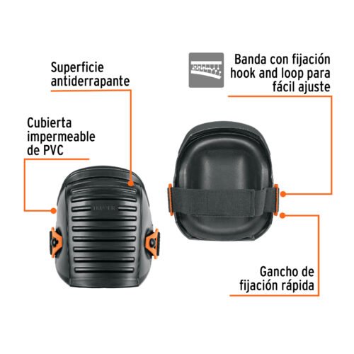 103232 - Rodilleras impermeables, para trabajos húmedos, Truper