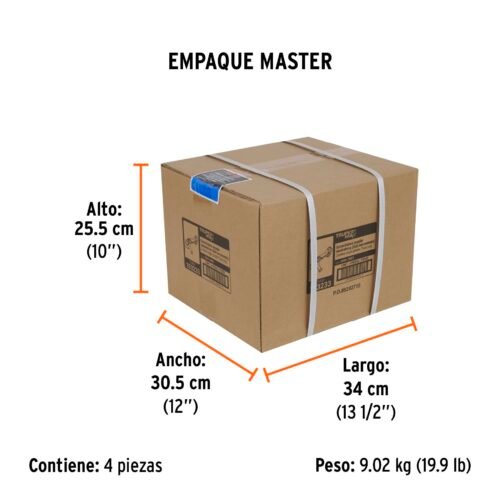103233 - Esmeriladora 4-1/2", 20V, s/accesorios, TRUPER MAX