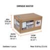 103246 - Rotomartillo 1/2", 20V, 2 baterías 2Ah, TRUPER PRO