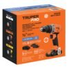 103246 - Rotomartillo 1/2", 20V, 2 baterías 2Ah, TRUPER PRO