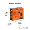 103247 - Rotomartillo 1/2", 20V, 1 batería 2Ah, TRUPER PRO