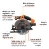 103257.1 103257 - Sierra circular 6-1/2", 20V, sin accesorios, TRUPER PRO