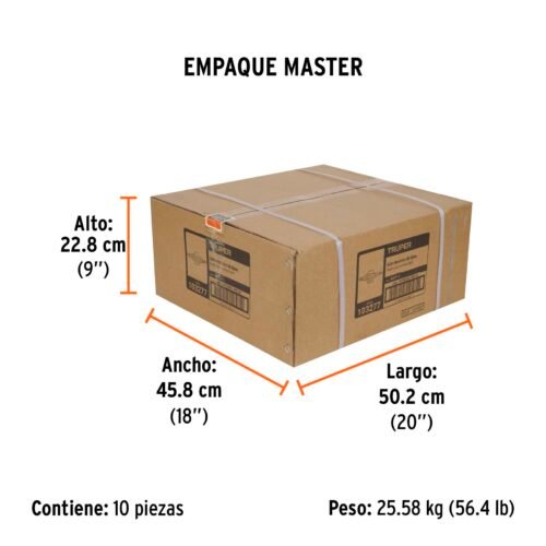 103277 - Gato mecánico de tijera de 1 Tonelada, Truper