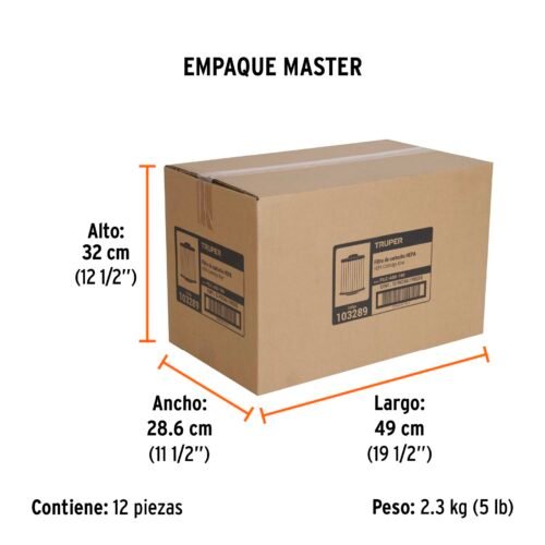103289 - Filtro de cartucho HEPA para ASD-180, TRUPER