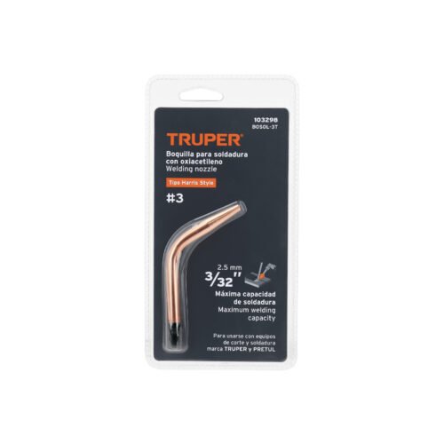 103298 - Boquilla #3 para soldar con acetileno, TRUPER