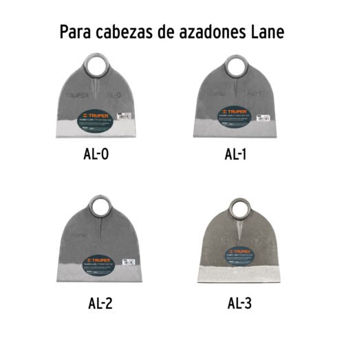 103305.4 103305 - Mango de acero 54" para azadones lane y martillo, TRUPER