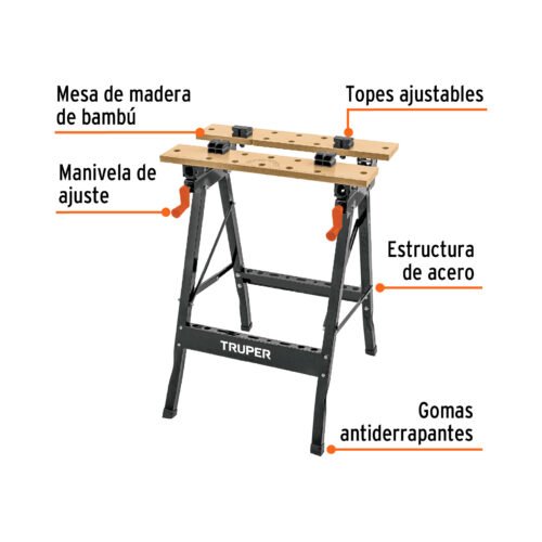 103318 - Prensa mecánica montada en caballete, TRUPER