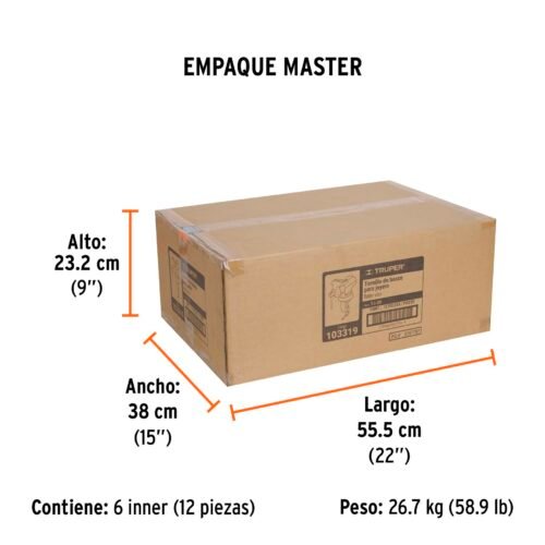 103319 - Tornillo de banco 2.5" para joyero, Truper