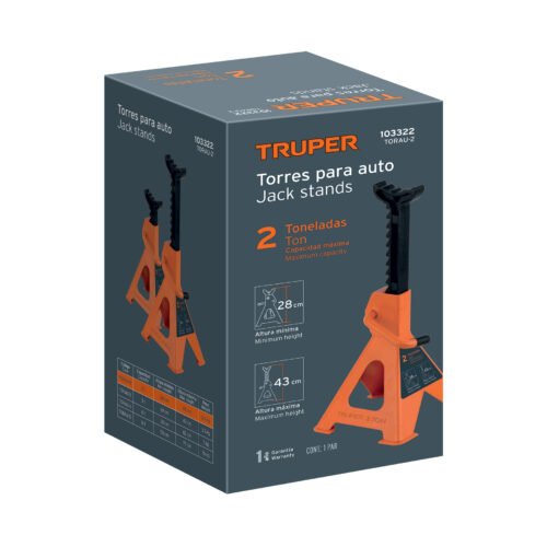 103322 - Torres de 2 toneladas para auto, Truper