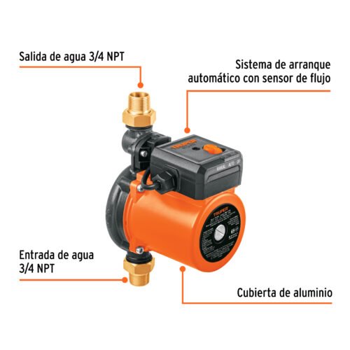 103356.1 103356 - Bomba presurizadora 1/3 HP, TRUPER