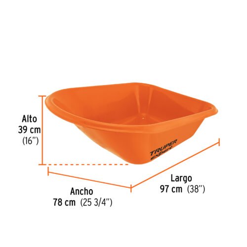 103362.1 103362 - Concha plástica para carretilla CAT-60PLX, TRUPER EXPERT